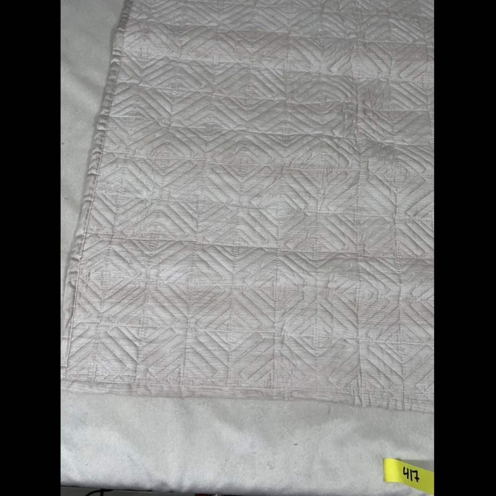 NEW Hotel Collection Woodrose Quilted‎ 1 Euro Sham